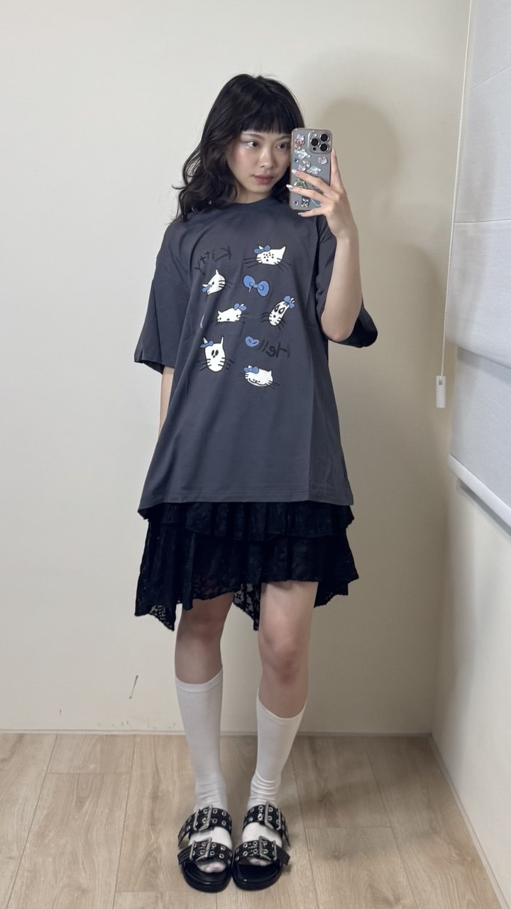 塗鴉kitty短袖
