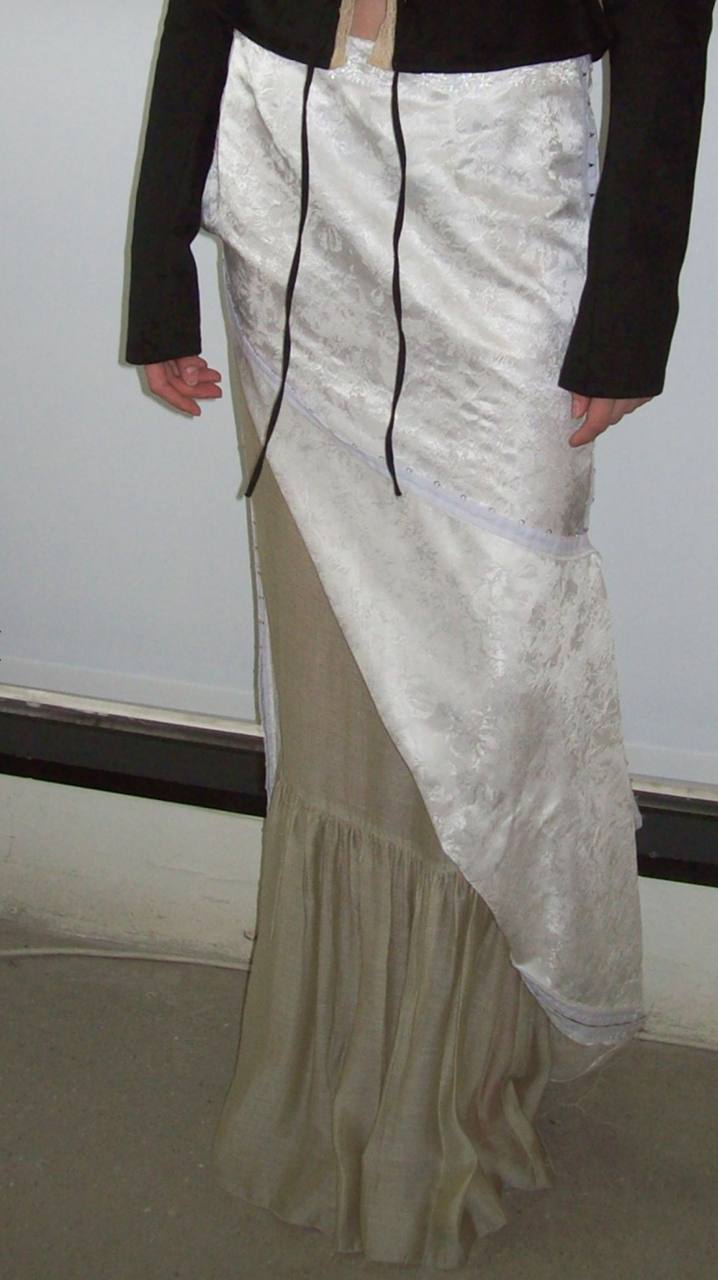【SCULPTOR】Jacquard Layered Skirt - 2 colors