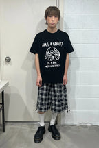 【niceghostclub】rabbit or bear tee [Black / White]